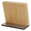 BLOC COUTEAUX EN BOIS DE HETRE POSABLE AIMANTE