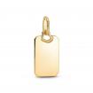 Pendentif Plaque Rectangulaire Gravable