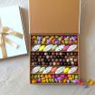 Coffret gourmand personnalisé "Le coloré"
