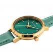 Montre Femme CHOUQUETTE Cadran Vert Bracelet Cuir Vert