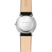 CLASSIQUE – QUARTZ – ACIER & CUIR NOIR