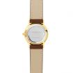 CLASSIQUE – QUARTZ – DORÉ & CUIR BRUN