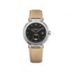 NEWPORT – QUARTZ – ACIER & CUIR BEIGE