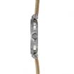 NEWPORT – QUARTZ – ACIER & CUIR BEIGE