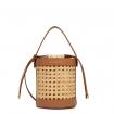 Petit sac seau - Cannage Rotin