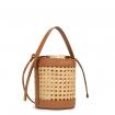 Petit sac seau - Cannage Rotin
