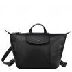 Sac à dos Le Pliage Cuir coloris noir