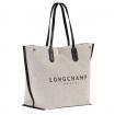 Sac shopping L Roseau coloris écru