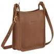 Sac porté travers zippé S Le Foulonné coloris caramel