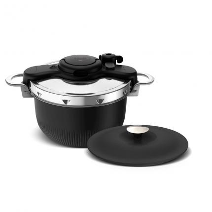 Autocuiseur 2 en 1 Clipso Minut Duo Tempo 6L Noir