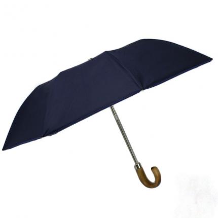 petit parapluie pliant bleu marine solide et léger de qualité