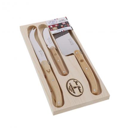 Laguiole hêtre PEFC 3 pièces fromage