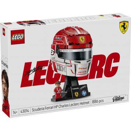 LEGO® EDITION - Casque de Charles Leclerc Ferrari HP
