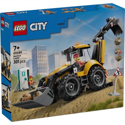 LEGO® City - Le tractopelle jaune