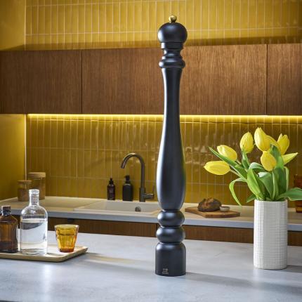 Paris Moulin à poivre manuel en bois couleur chocolat 50 cm