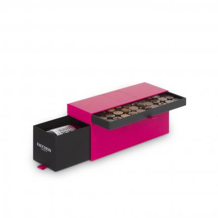 Coffret Champagne brut FAUCHON 750ml et 30 chocolats 240g