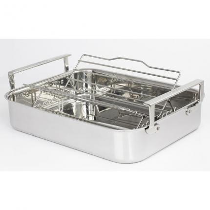 ROASTER 35 CM INOX