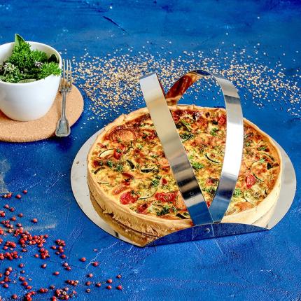 MOULE A TARTE 28 CM INOX