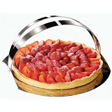 MOULE A TARTE 28 CM INOX
