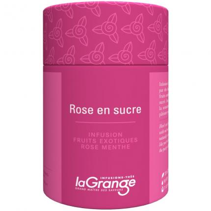 Rose en sucre