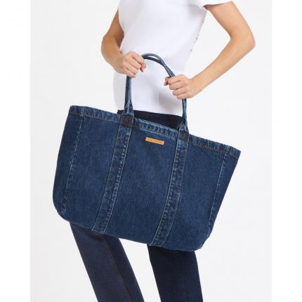 Grand sac cabas Stonewashed