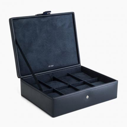 Coffret 8 montres en cuir