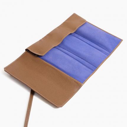 Etui de voyage 3 montres en cuir