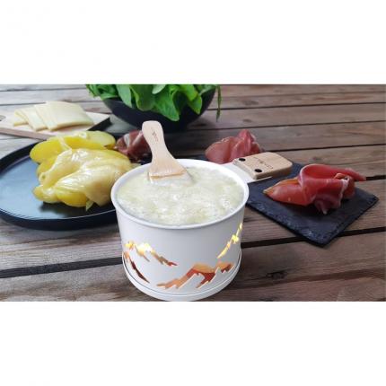 La raclette à la bougie