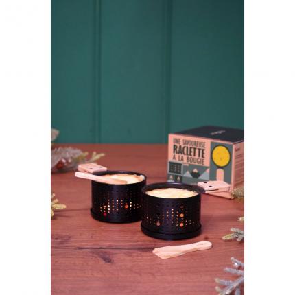 La raclette à la bougie