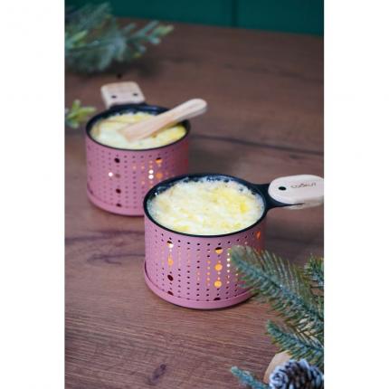 La raclette à la bougie