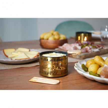 La raclette à la bougie