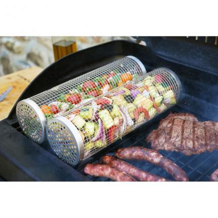 3 Roll grill pour barbecue