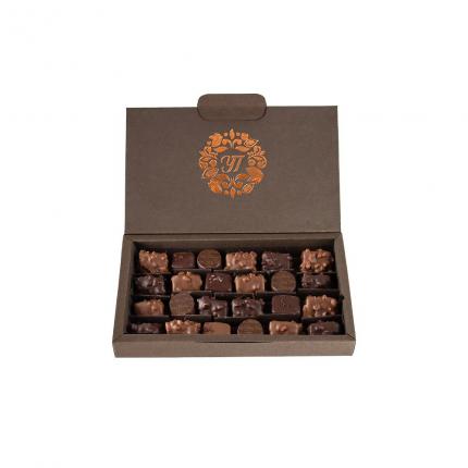 Coffret eco-responsable bonbons et  mini-rochers 260g