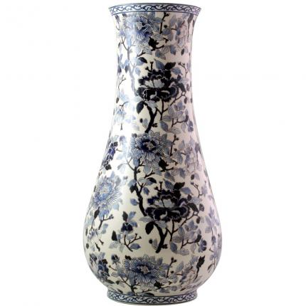 Vase musée - Pivoines bleues