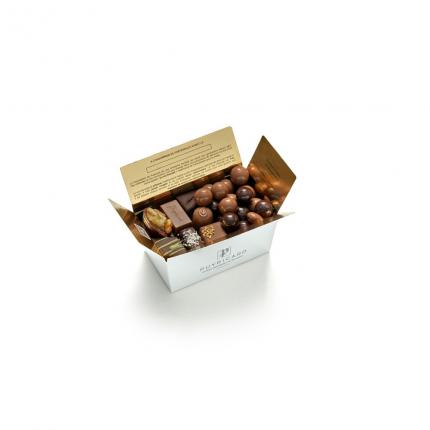 Ballotin mix amandas et chocolats 250g