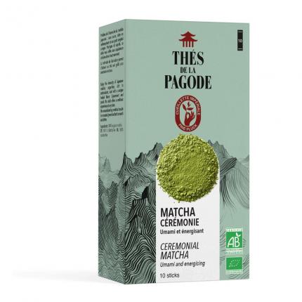 Thé matcha - 10 sticks