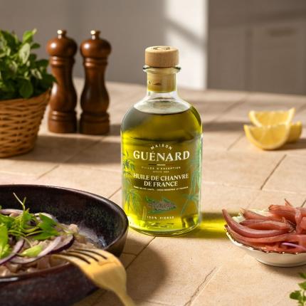 Huile de Chanvre de France 100% vierge - 24cL