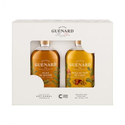 Coffret d'huiles d'exception 2 x 24cL - Exotique (Sésame & Cajou)