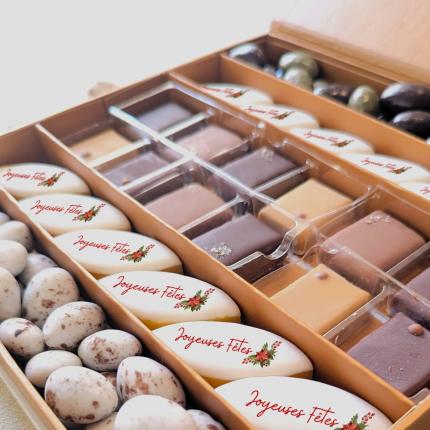Coffret gourmand personnalisé "Le généreux"