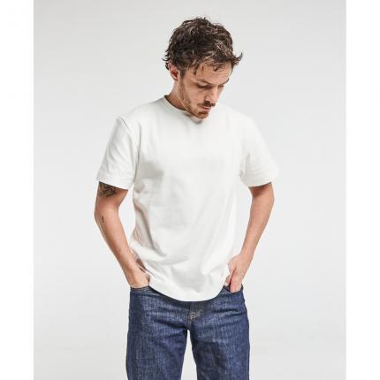 Tee-shirt Jersey lourd en coton issu de l'agriculture biologique Uni