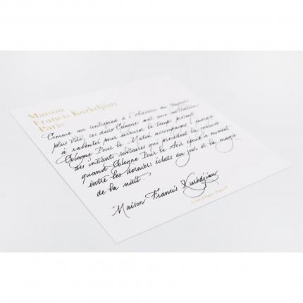 Cartes personnalisées