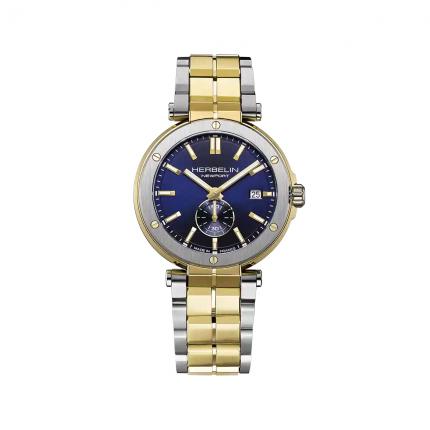 NEWPORT – QUARTZ – ACIER BICOLORE & PVD OR