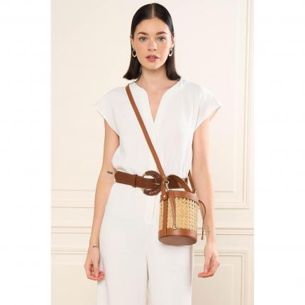 Petit sac seau - Cannage Rotin