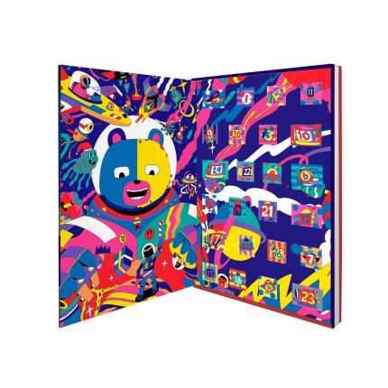 CALENDRIER DE L'AVENT GEANT FORMAT A3