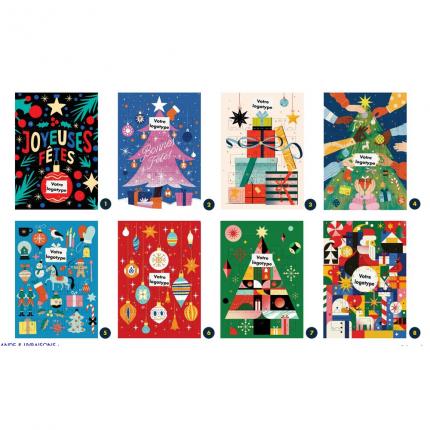 CALENDRIER DE L'AVENT A4 ENTIEREMENT PERSONNALISABLE