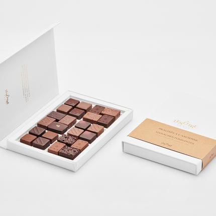Coffret de 24 bonbons de chocolats assortis