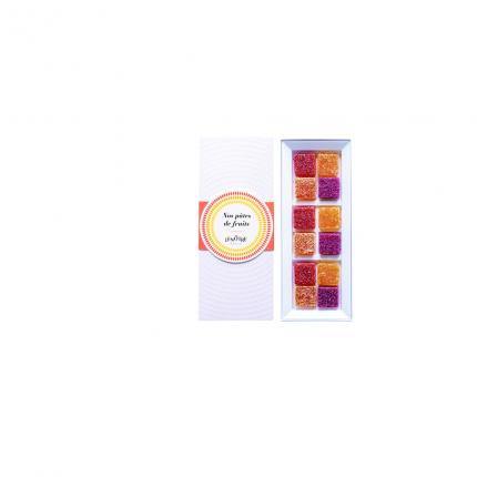 Coffret de 12 Pâtes de Fruits assorties 100 g