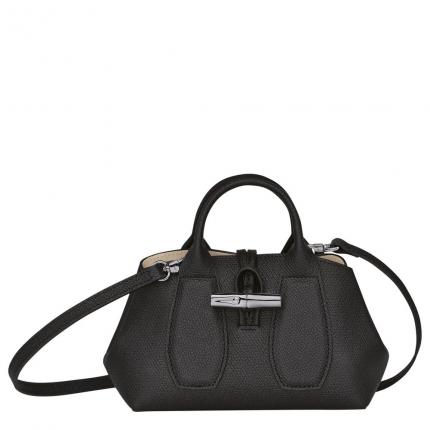 Sac porté main S Roseau coloris noir