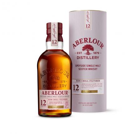 Aberlour 12 ans Non Chill Filtered 70cl avec étui