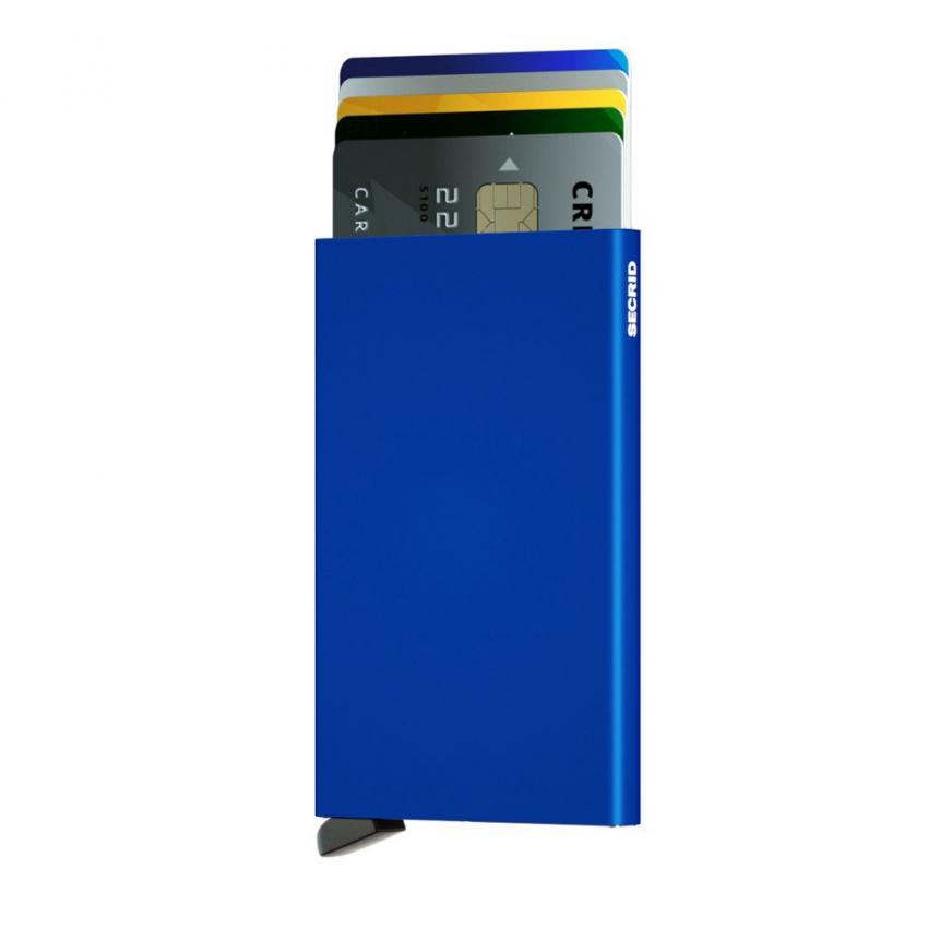 Porte-cartes RFID bleu